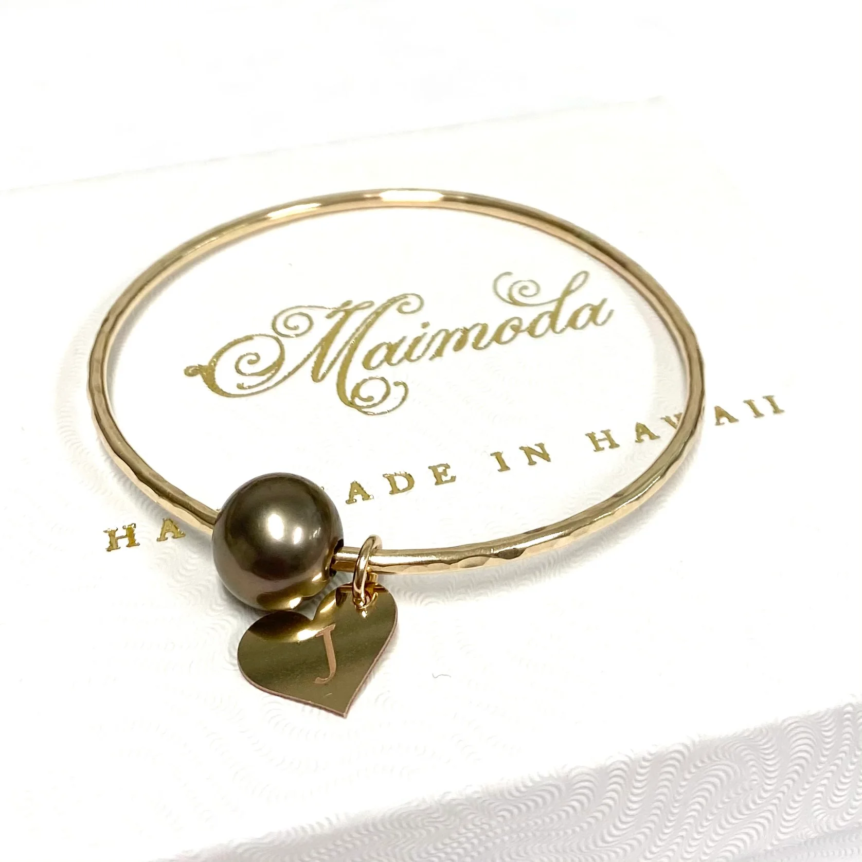 Bangle VICCI - Tahitian pearl (B545) - Mitchell's Manufacturing Jewel