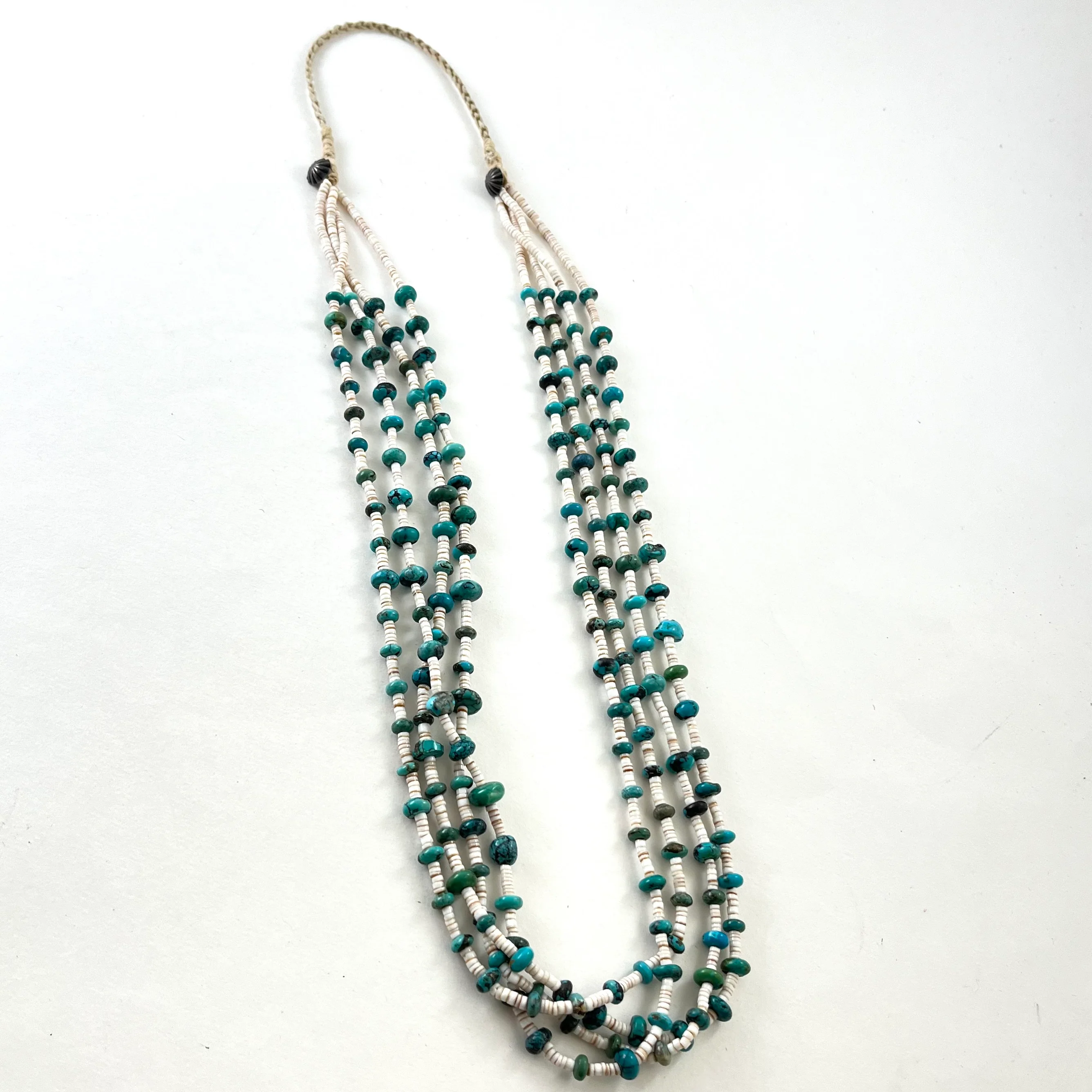 Four Strand Turquoise With Heishi - Mitchell's Manufacturing Jewel