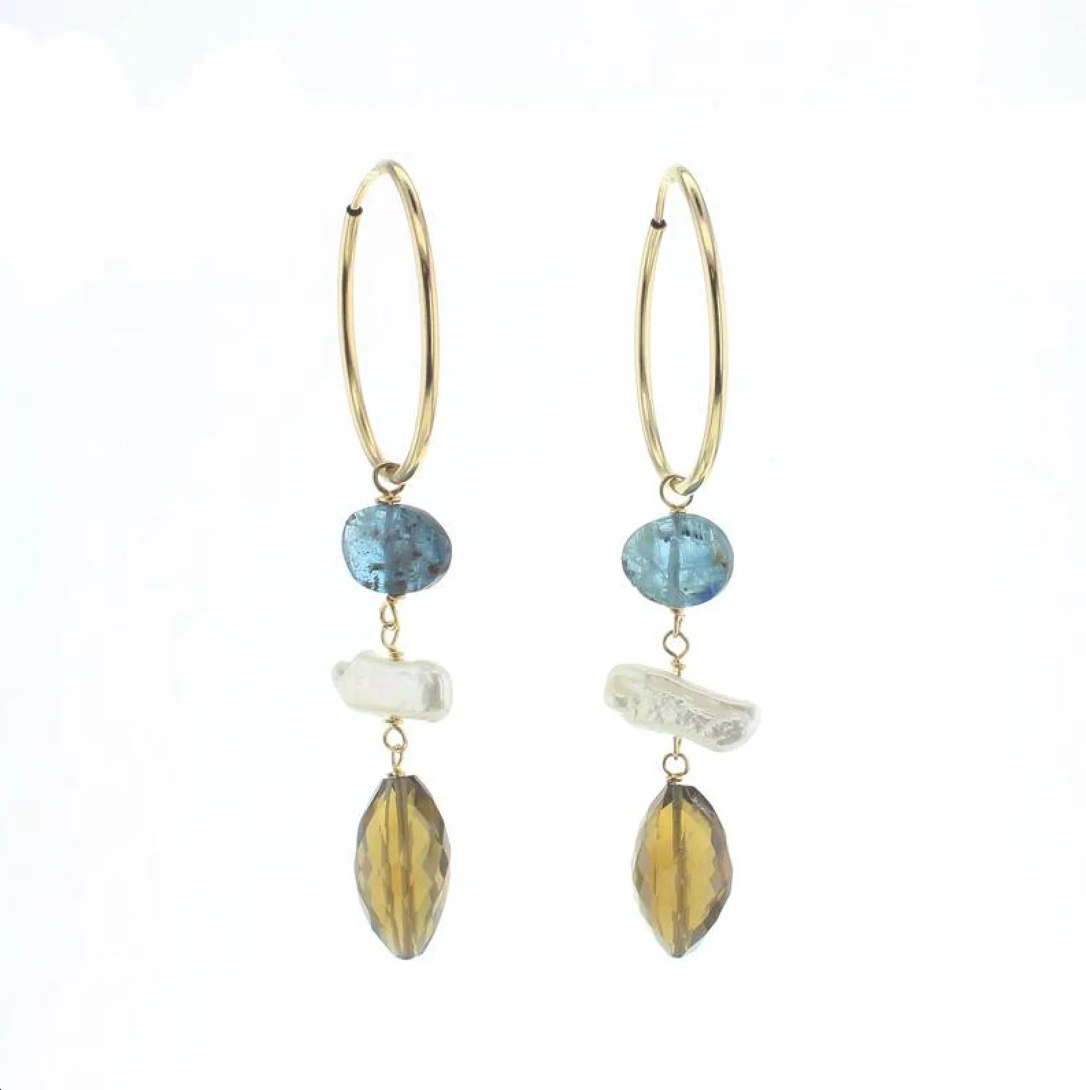 Willow Earrings Gold - Mitchell's Manufacturing Jewel