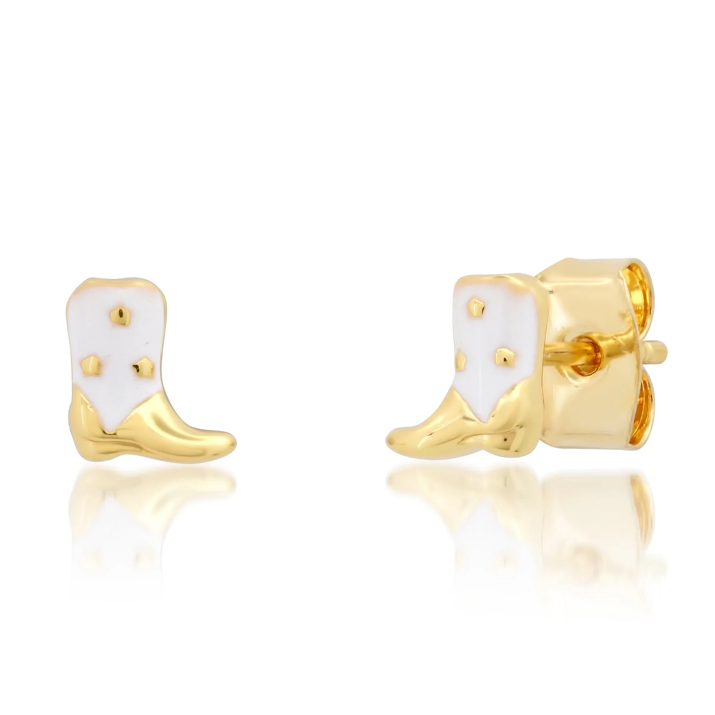 Enamel Cowboy Boot Studs - Mitchell's Manufacturing Jewel