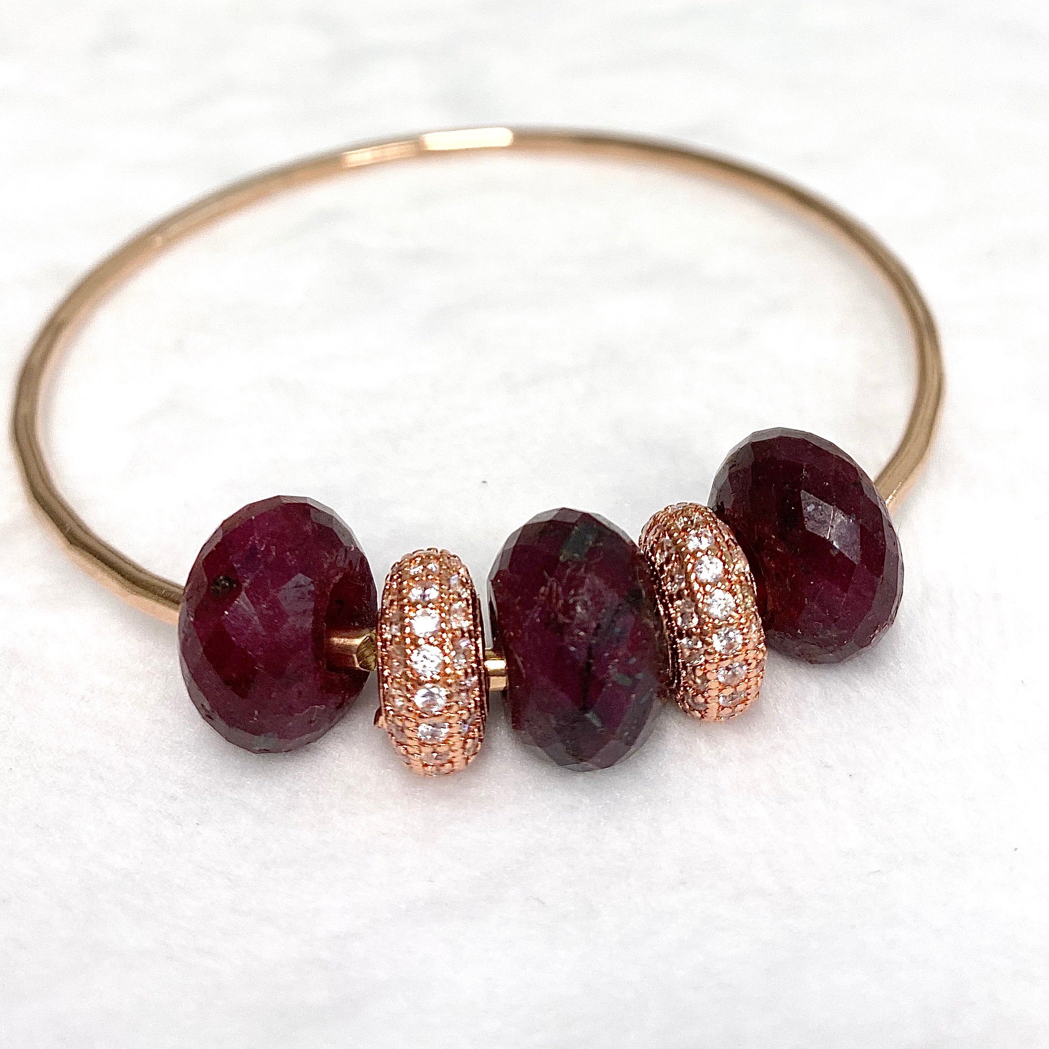 Bangle ANELI - gemstones - Mitchell's Manufacturing Jewel