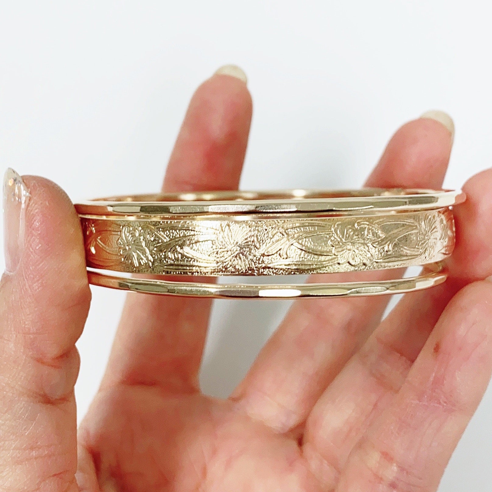 MOANI bangles set - 8mm bangle (B436) - Mitchell's Manufacturing Jewel