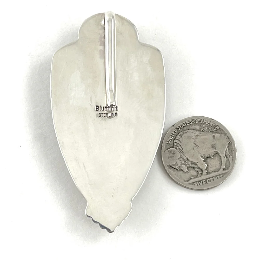 Polish Flint PendantBy Tim Blueflint - Mitchell's Manufacturing Jewel