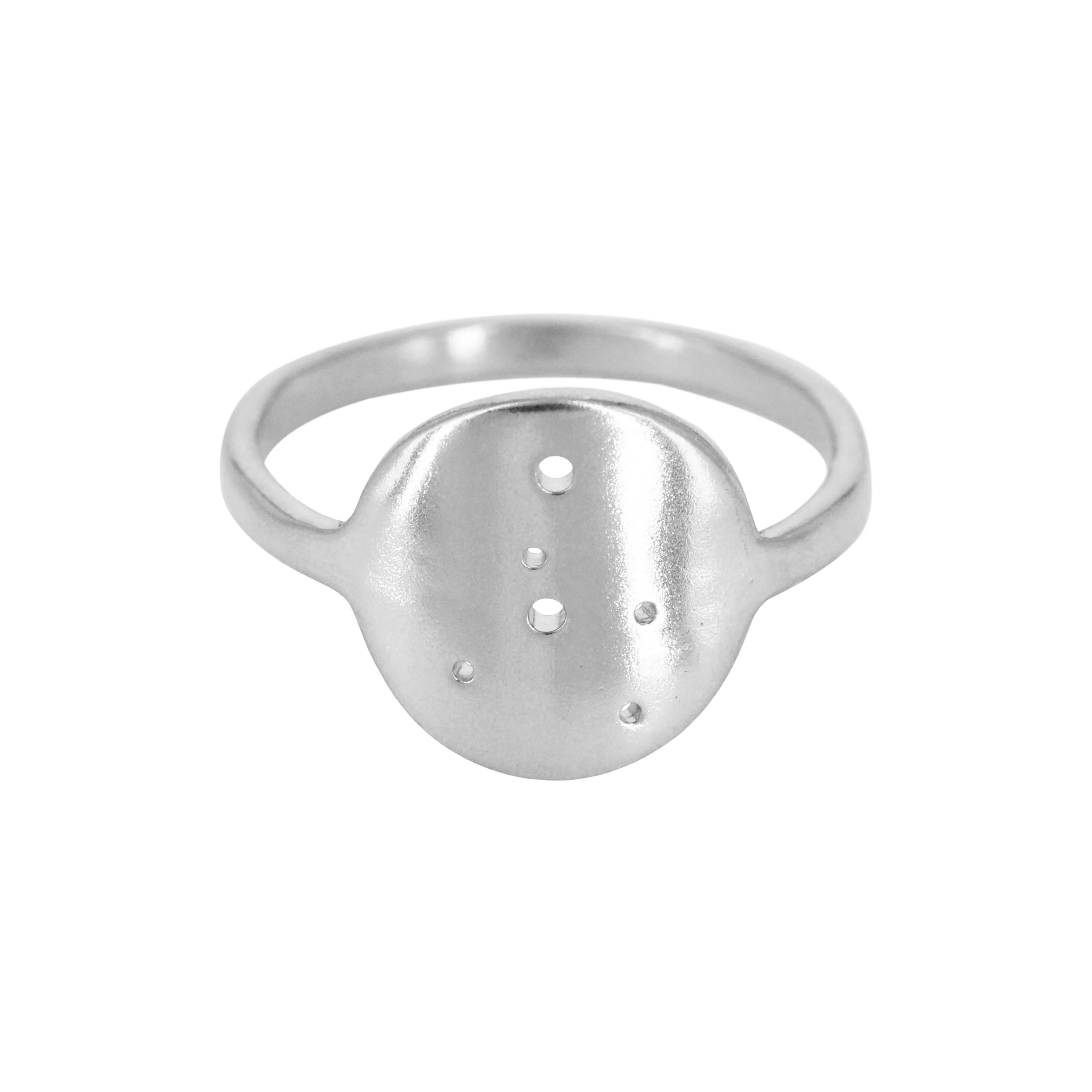 Written in the Stars: 14k Gold & Silver Zodiac Constellation Rings - Mitchell's Manufacturing Jewel