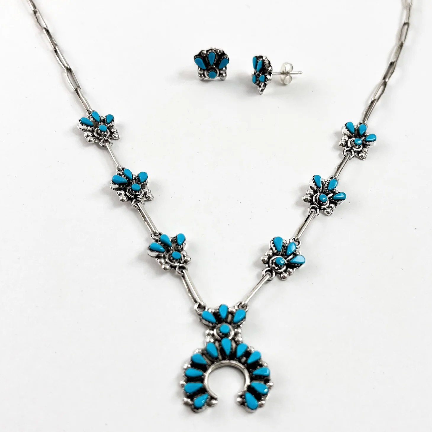 Tiny Squash & EarringsBy Alice Mutte - Mitchell's Manufacturing Jewel