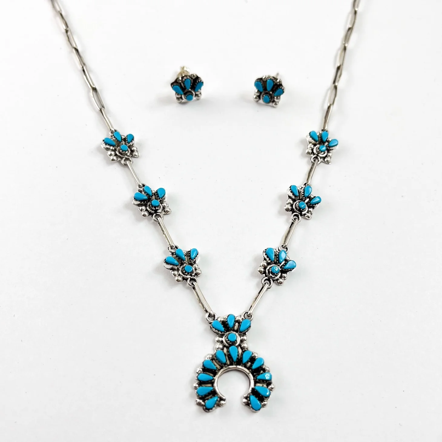 Tiny Squash & EarringsBy Alice Mutte - Mitchell's Manufacturing Jewel