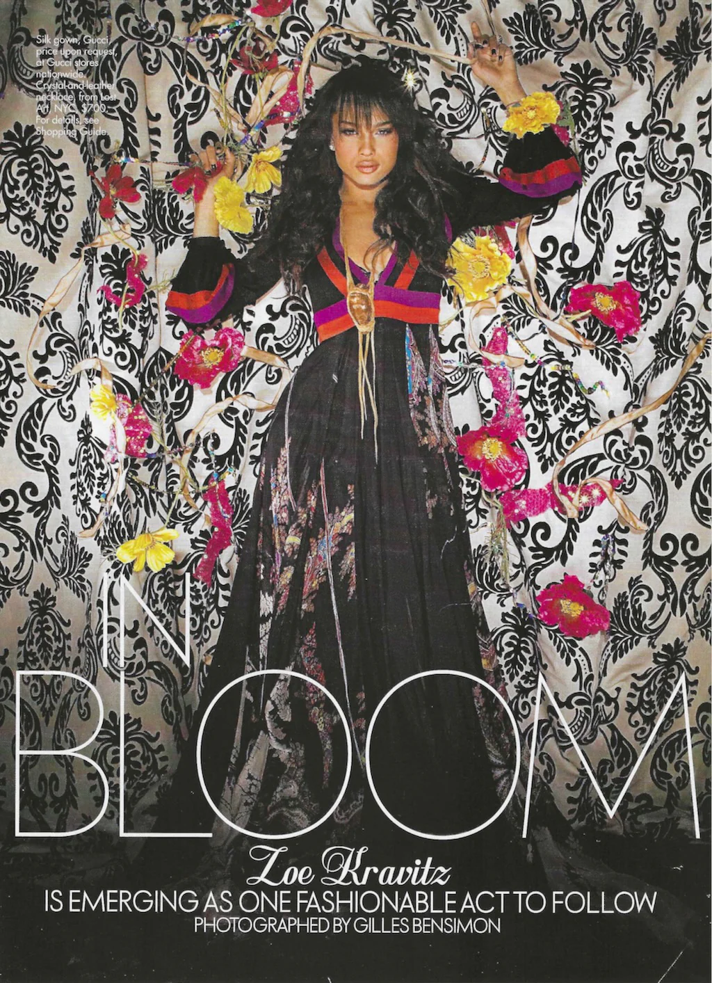 March 2007ELLE MagazineZoe Kravitz - Mitchell's Manufacturing Jewel
