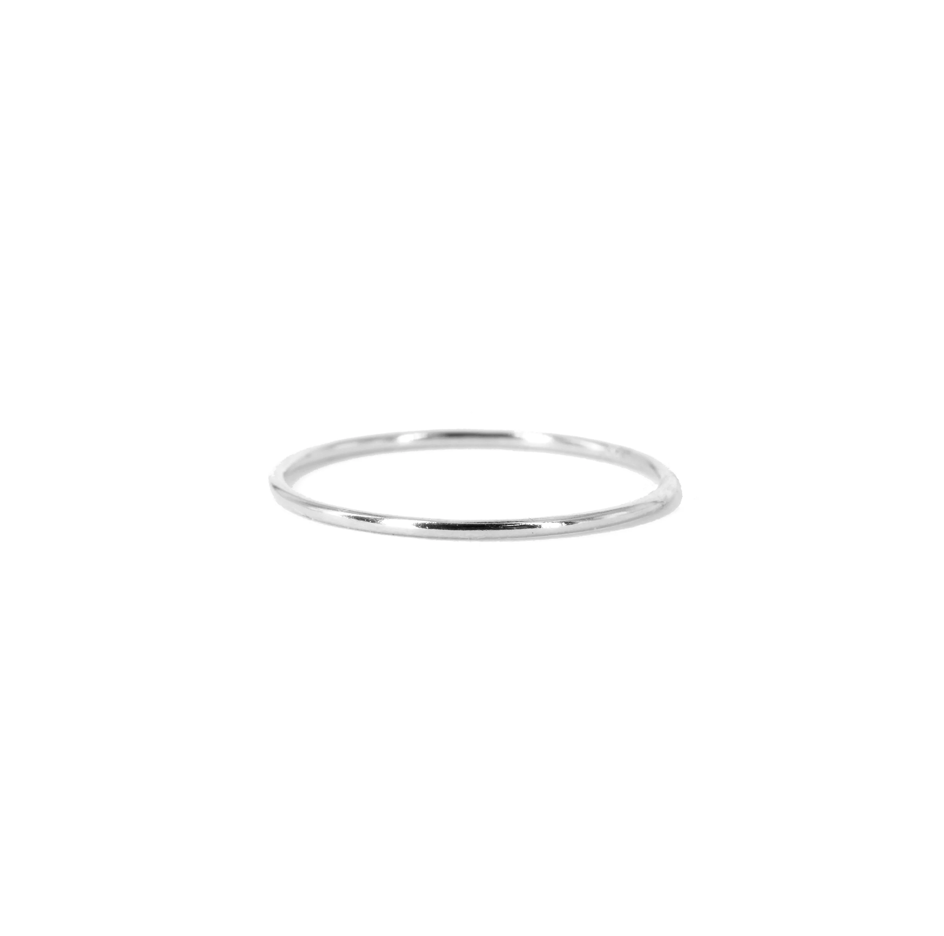 Forget Me Not Stacking Rings | Handmade 14k Gold & Silver Bands - Mitchell's Manufacturing Jewel