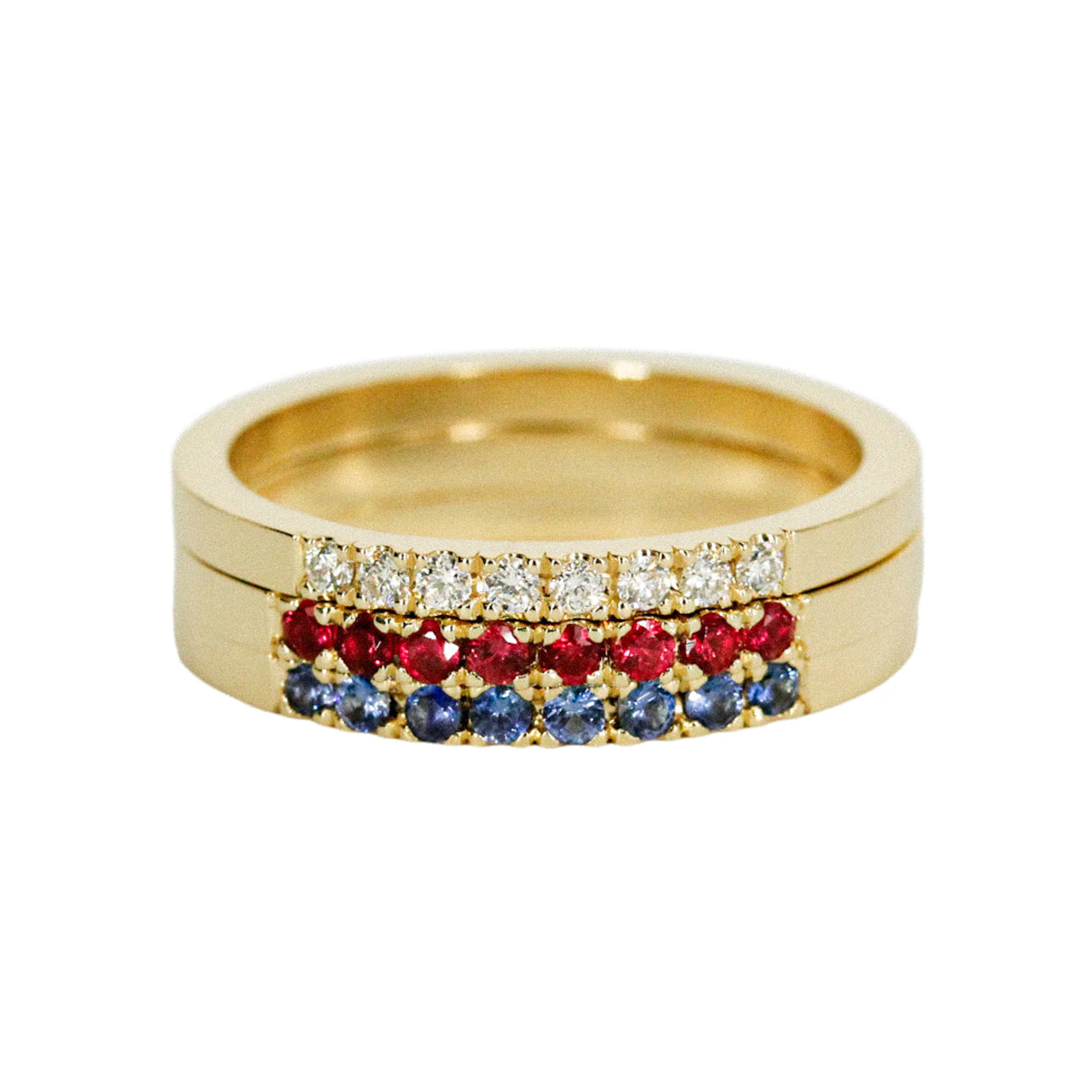 The Arcade Diamond Band - Mitchell's Manufacturing Jewel