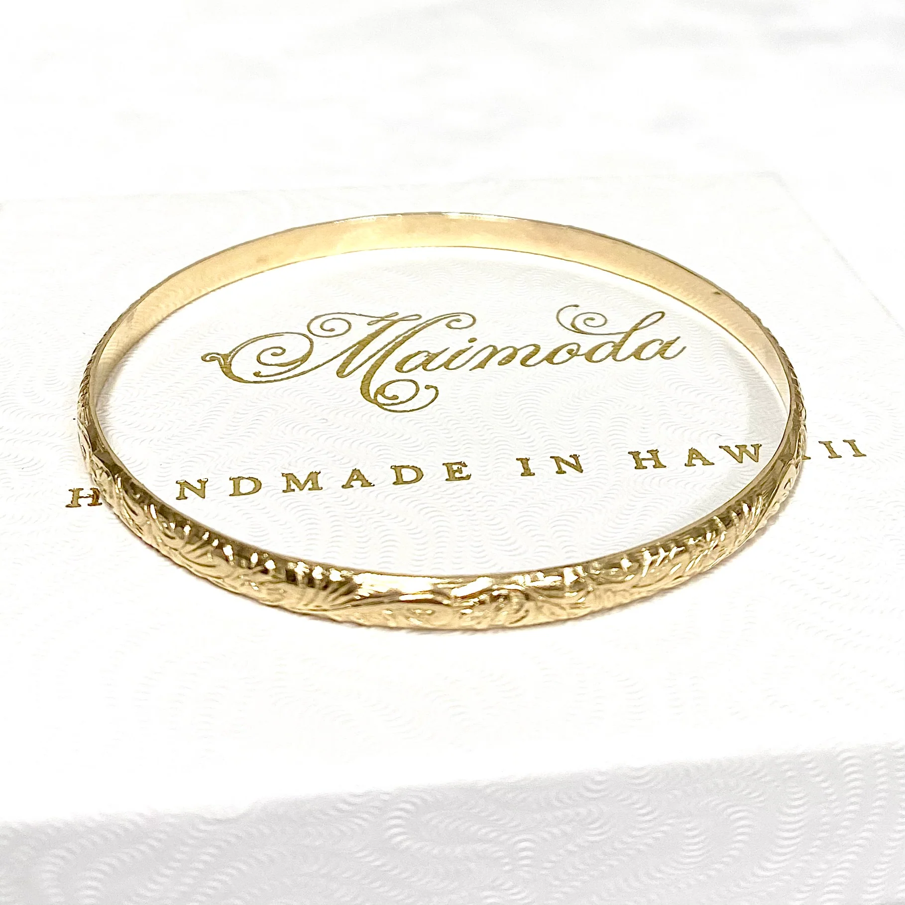 Bangle Jasmin - 4mm ( B287) - Mitchell's Manufacturing Jewel