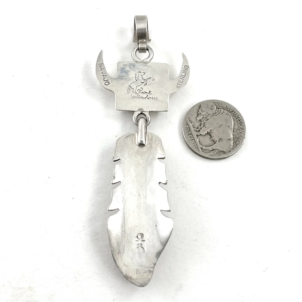 Kachina PendantBy Frank Yellowhorse - Mitchell's Manufacturing Jewel