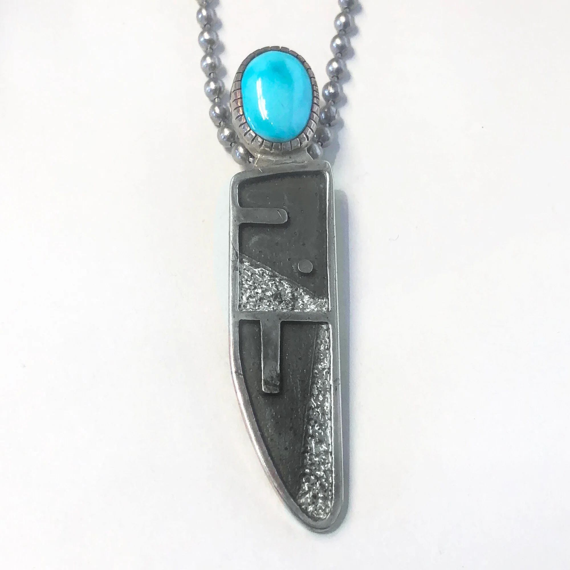 Large Stone Pendant By Mark Roanhorse - Mitchell's Manufacturing Jewel