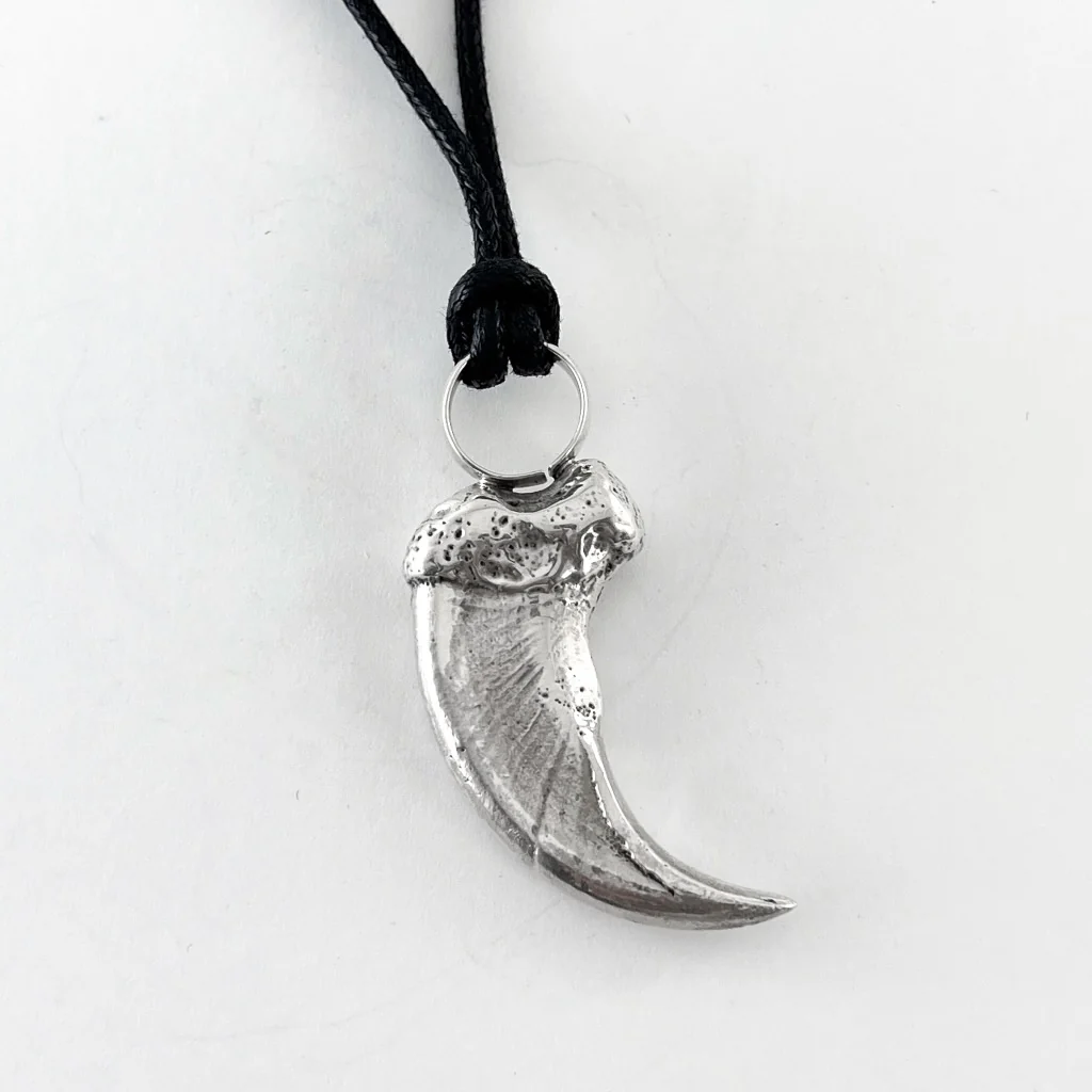 Sterling Silver Claw PendantBy Virick Laweka - Mitchell's Manufacturing Jewel