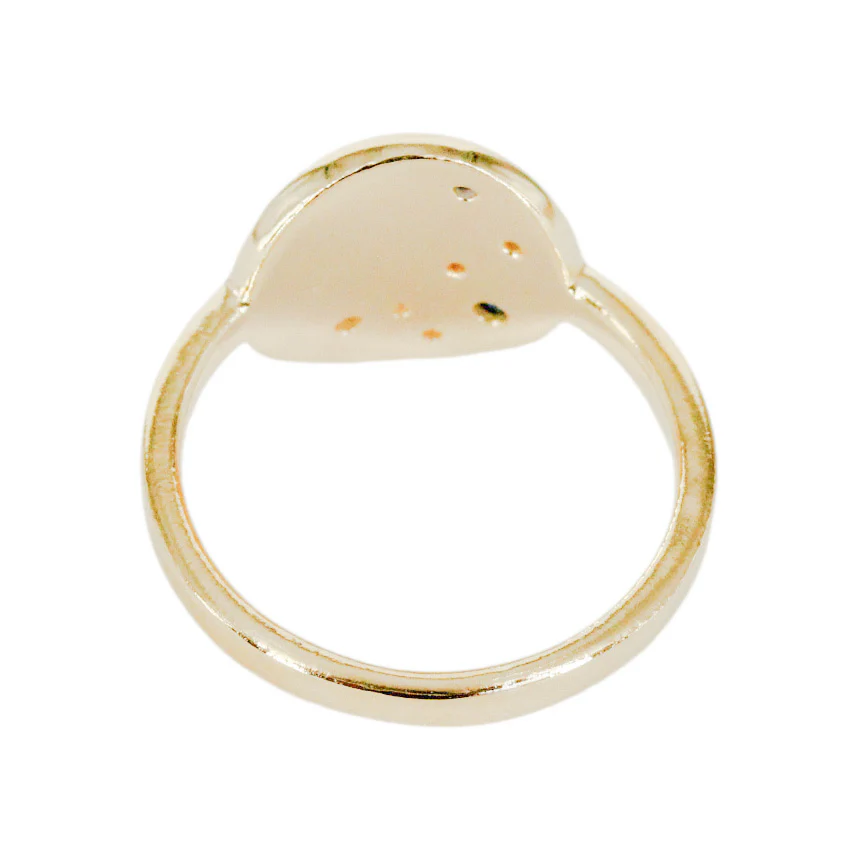 Sapphire Mosaic 14k Gold Ring - Mitchell's Manufacturing Jewel