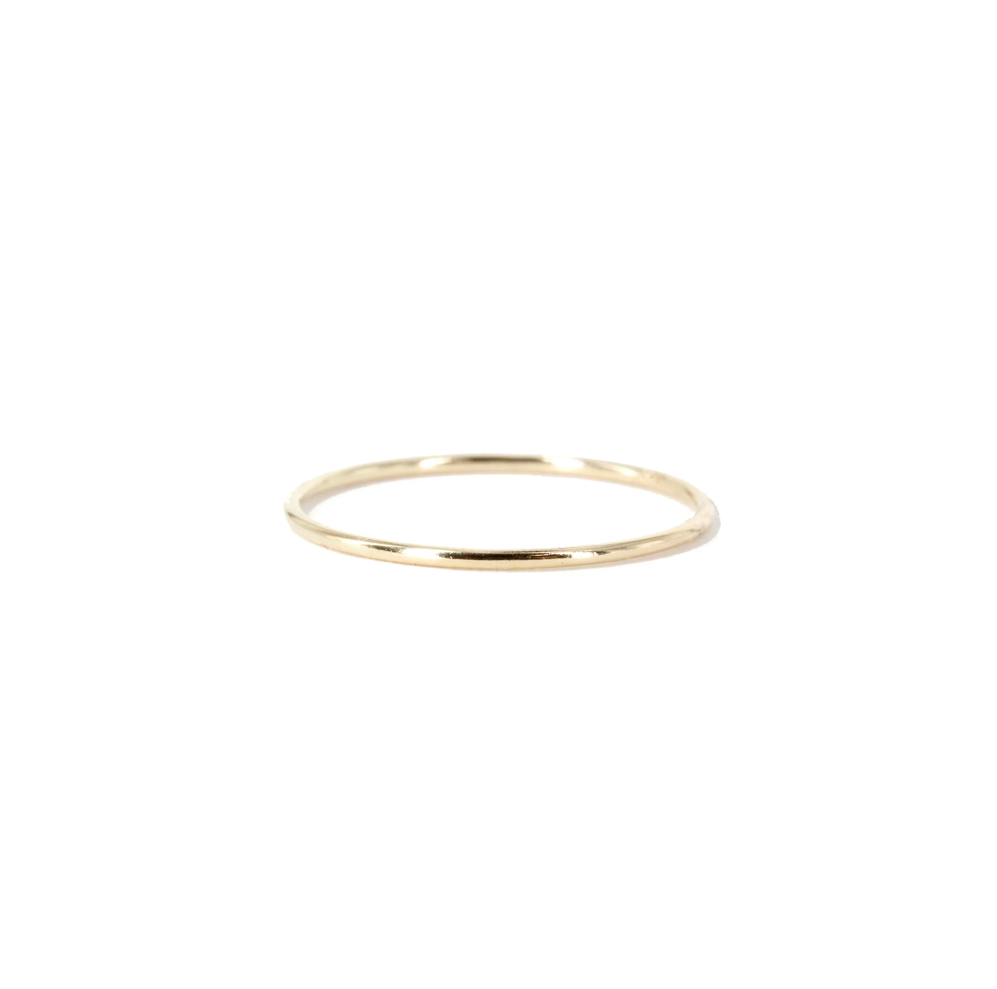 Forget Me Not Stacking Rings | Handmade 14k Gold & Silver Bands - Mitchell's Manufacturing Jewel