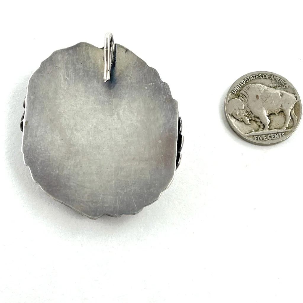Vintage Single Stone Pendant - Mitchell's Manufacturing Jewel