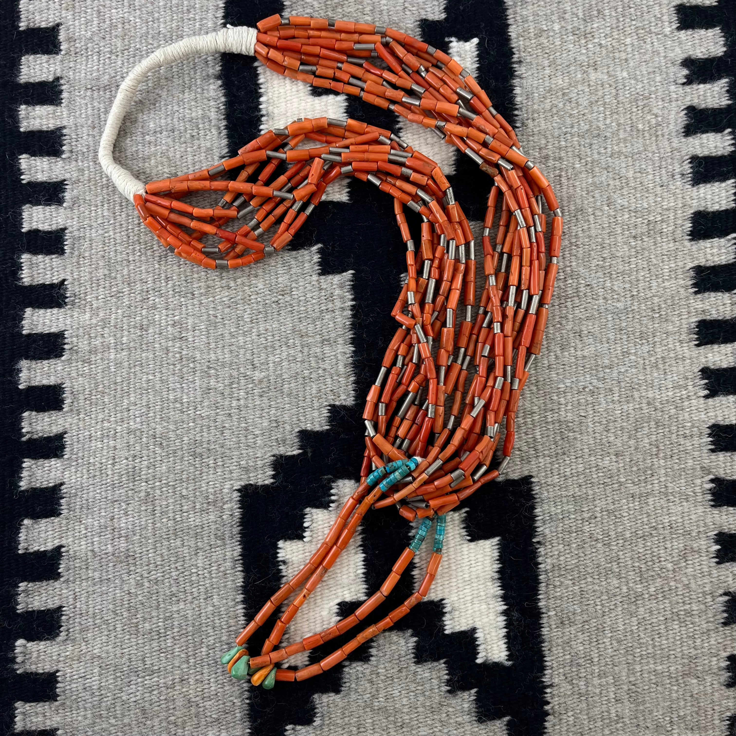 Vintage Ten Strand Coral - Mitchell's Manufacturing Jewel