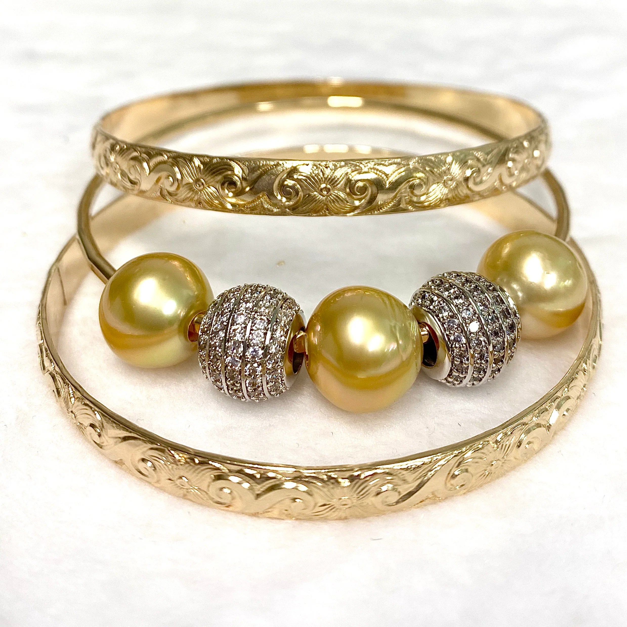 Goddess bangles set - Mitchell's Manufacturing Jewel