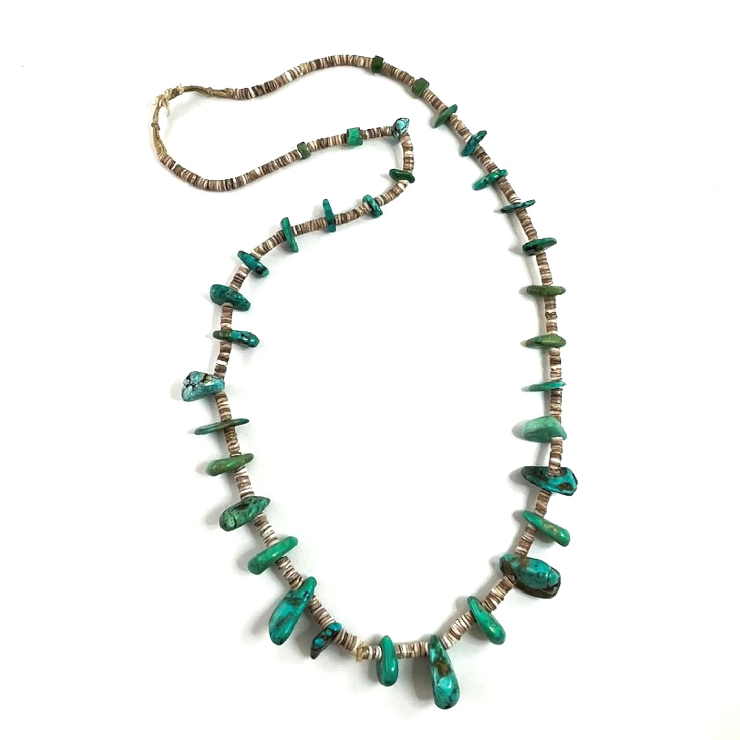 Vintage Turquoise Beads - Mitchell's Manufacturing Jewel