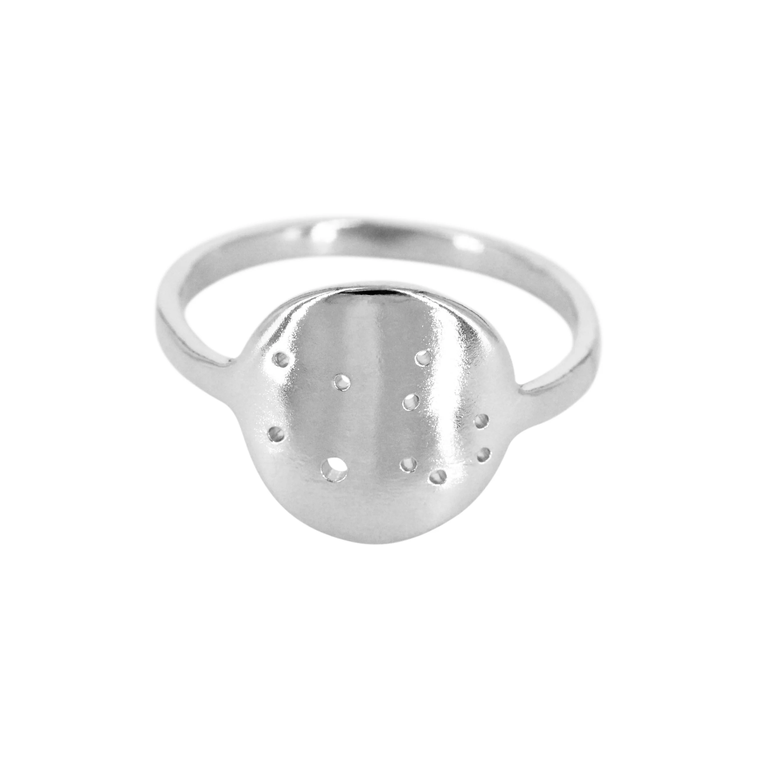 Written in the Stars: 14k Gold & Silver Zodiac Constellation Rings - Mitchell's Manufacturing Jewel